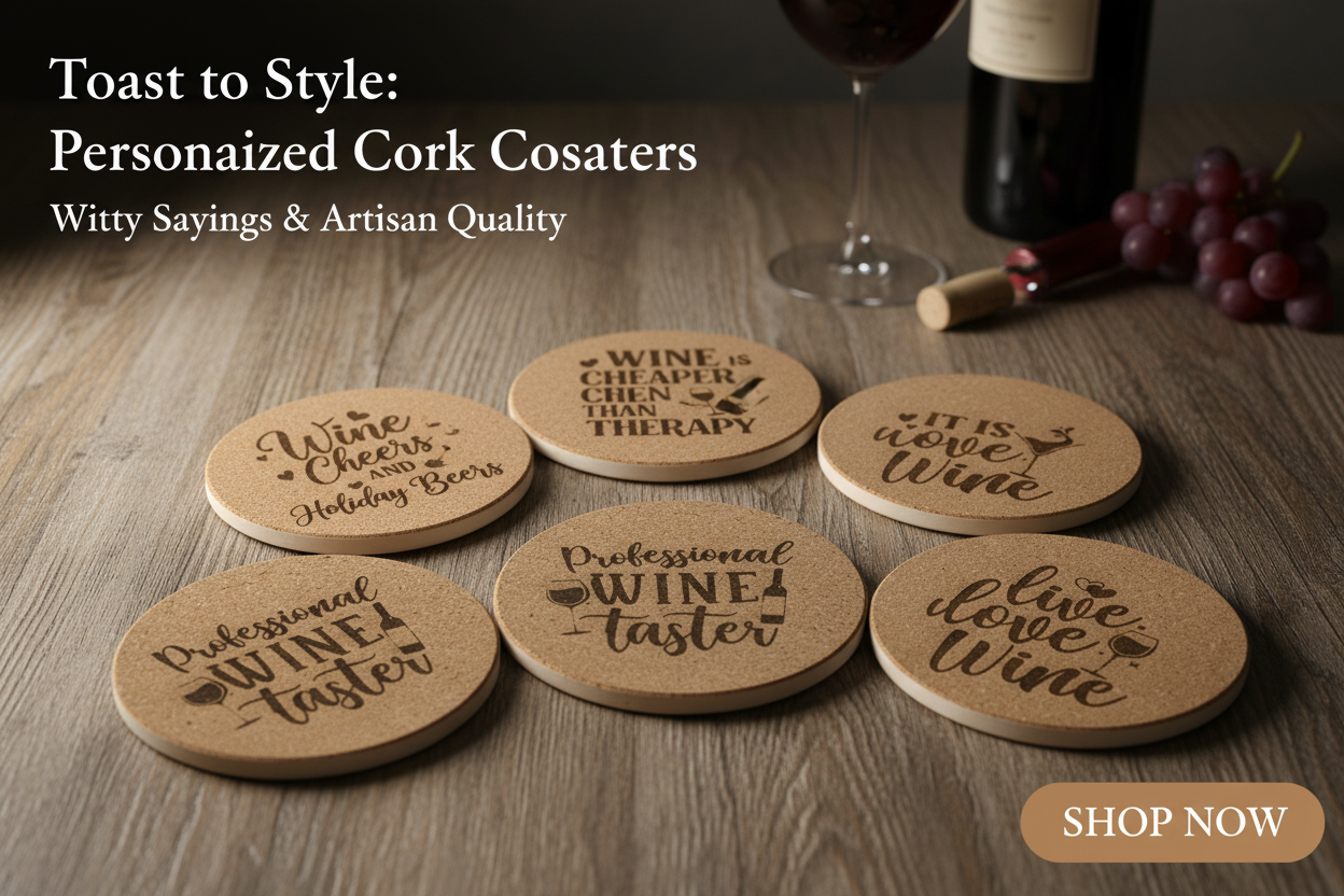 Cork Wine Coasters