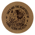 4 inch cork coaster – CNA's Are The Heartbeat of Long Term Health – CNA theme